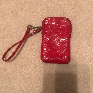 Coach Wristlet